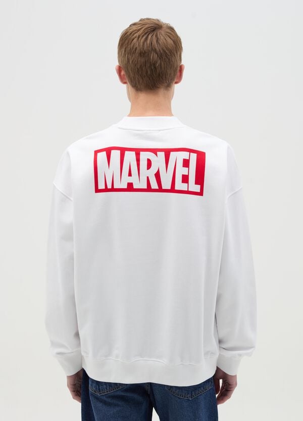 Ovs Felpa Girocollo Stampa Marvel