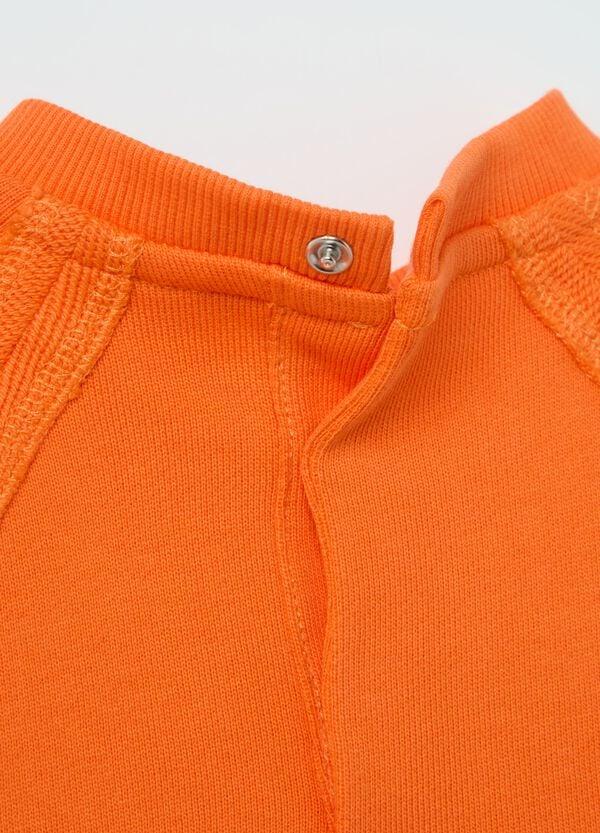 Ovs Felpa In Cotone Con Patch Coccodrillo Skater