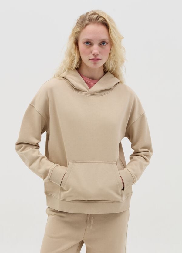 Ovs Felpa In French Terry Con Cappuccio