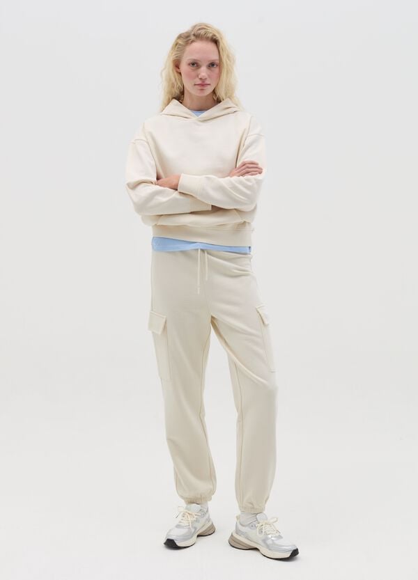 Ovs Felpa In French Terry Con Cappuccio