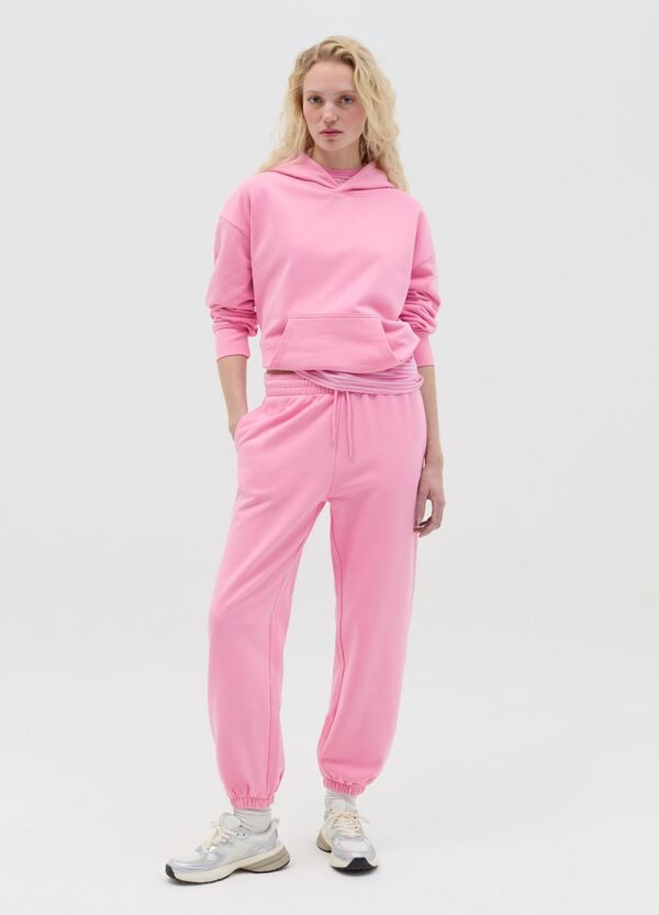 Ovs Felpa in French Terry con cappuccio