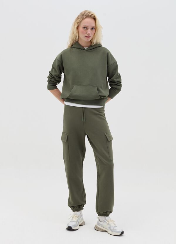 Ovs Felpa In French Terry Con Cappuccio