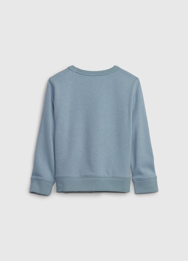 Ovs Felpa In French Terry Con Patch Logo