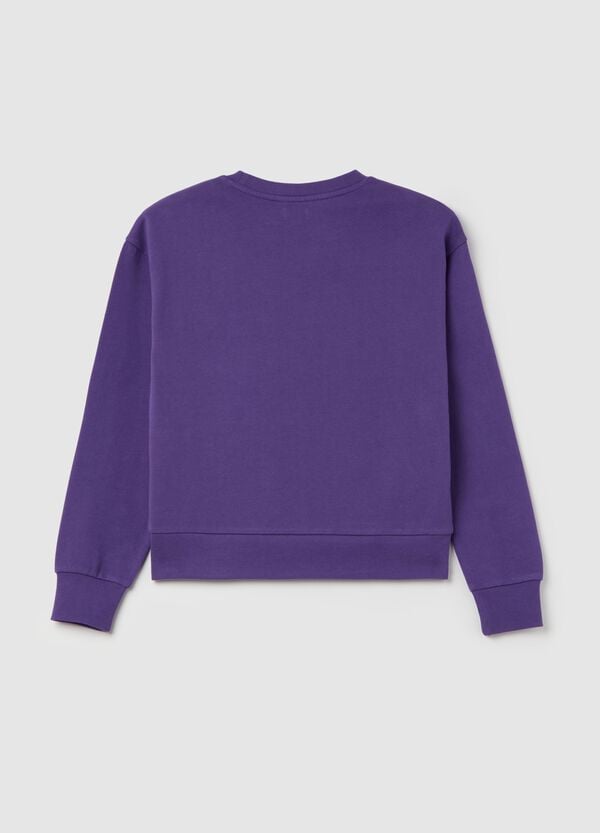 Ovs Felpa In French Terry Con Stampa Graffiti