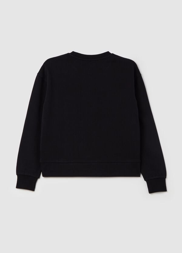 Ovs Felpa In French Terry Con Stampa Graffiti