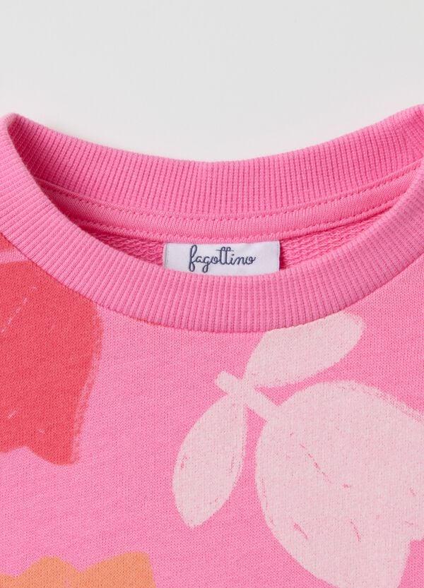 Ovs Felpa In French Terry Con Stampa