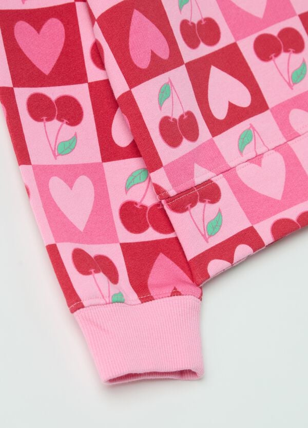Ovs Felpa In French Terry Con Stampa