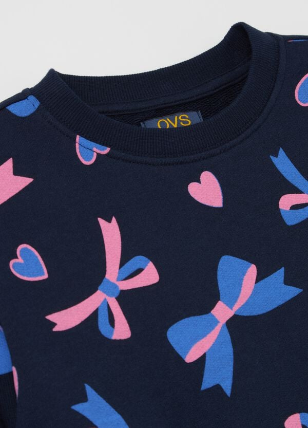 Ovs Felpa In French Terry Con Stampa