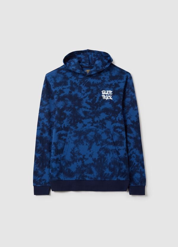 Ovs Felpa in French Terry Tie Dye con cappuccio