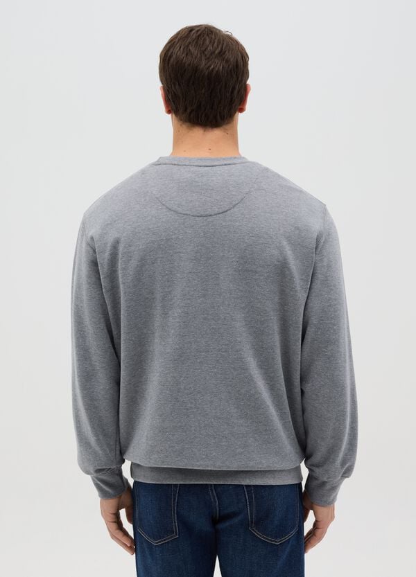 Ovs Felpa Over Con Scollo Rotondo