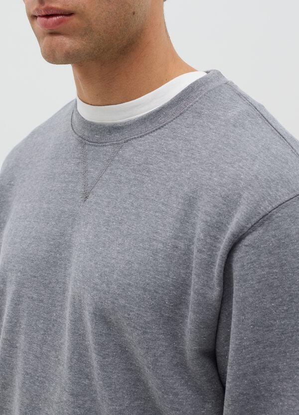 Ovs Felpa Over Con Scollo Rotondo