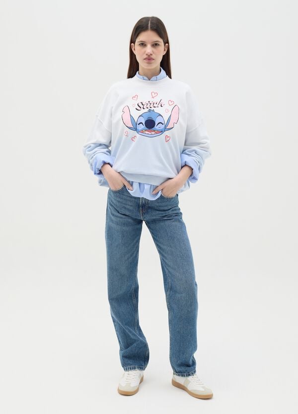 Ovs Felpa over con stampa Stitch
