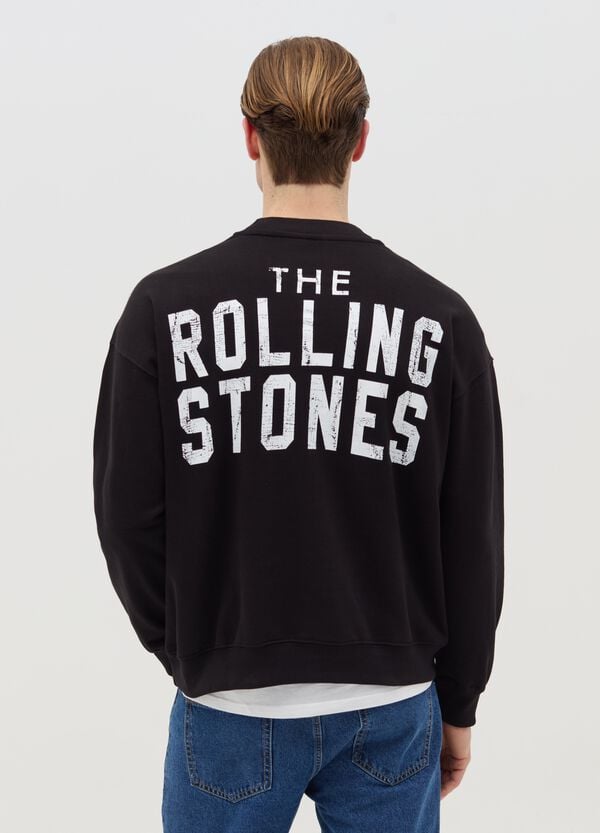 Ovs Felpa Oversize Stampa The Rolling Stones