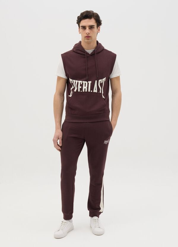 Ovs Felpa Senza Maniche Marrone Con Stampa