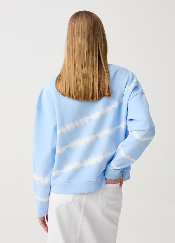Ovs Felpa Tie Dye Con Scollo Rotondo