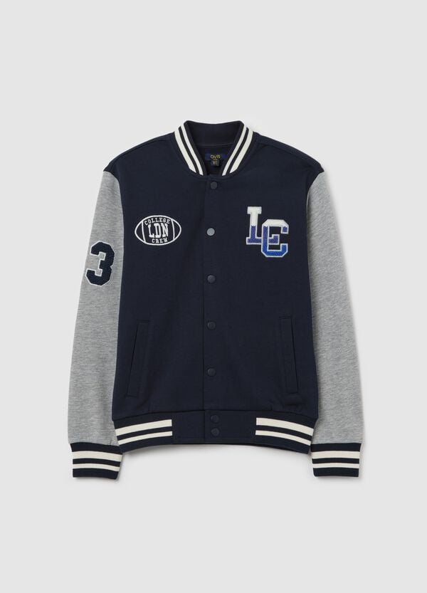 Ovs Felpa varsity College London Crew