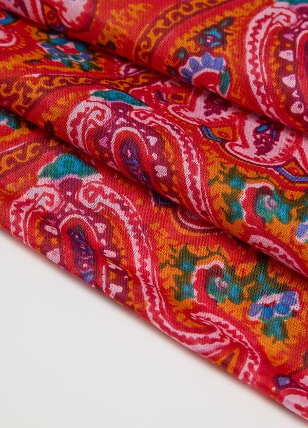 Ovs Foulard Con Motivi Cashmere Rosa