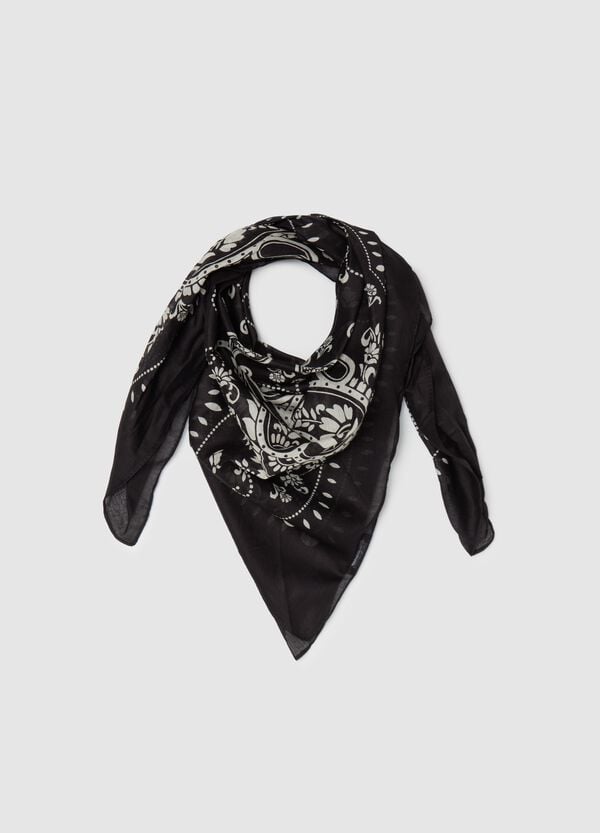 Ovs Foulard con stampa paisley Contemporary
