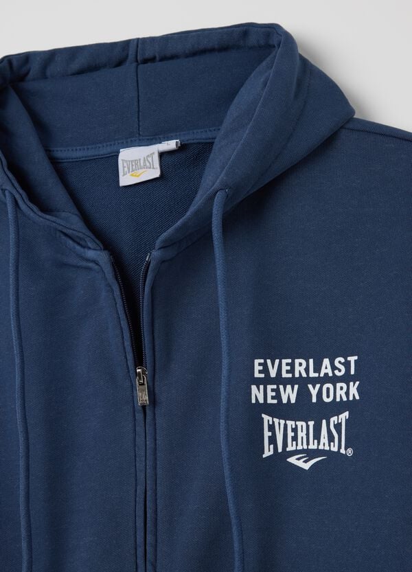 Ovs Full-zip Con Cappuccio Blu