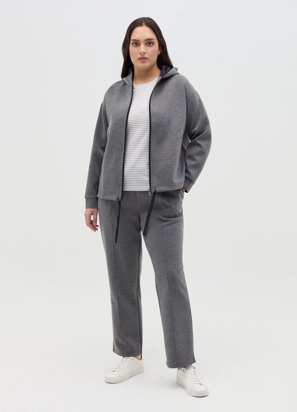 Ovs Full-zip Con Cappuccio Curvy