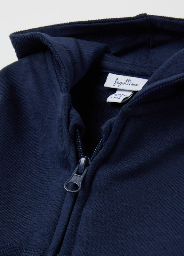 Ovs Full-zip Con Cappuccio E Dettagli In Drill