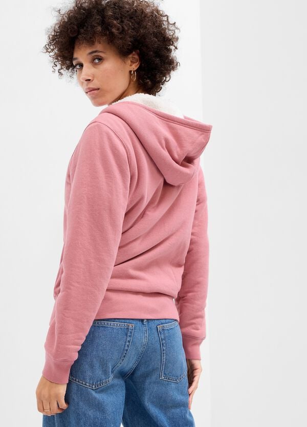 Ovs Full-zip Con Cappuccio E Interno In Sherpa