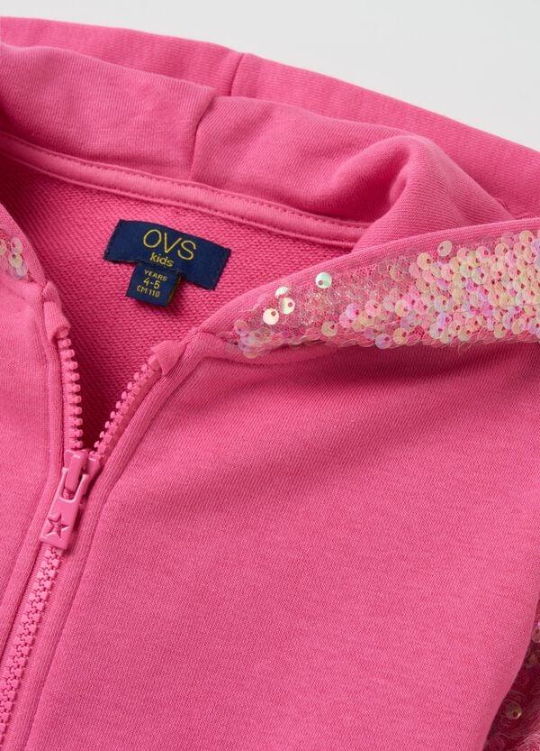 Ovs Full-zip Con Cappuccio E Paillettes