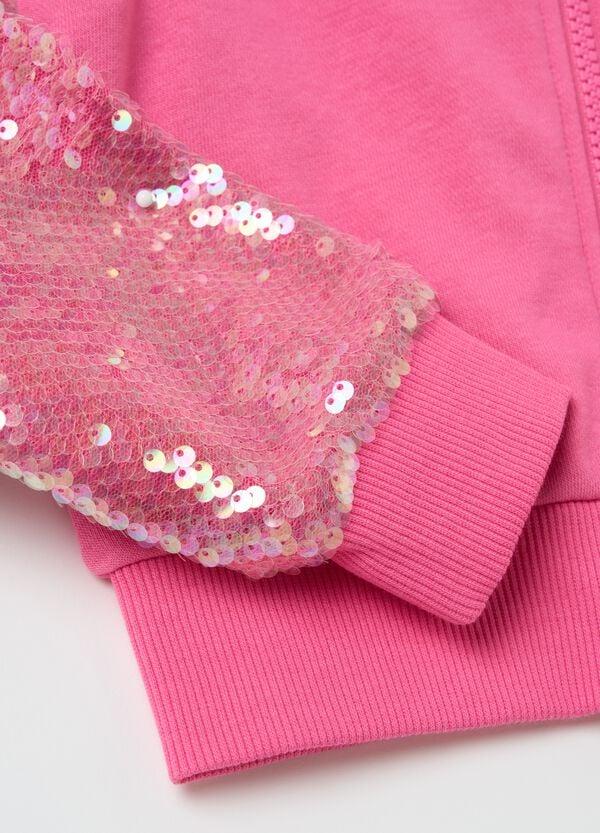 Ovs Full-zip Con Cappuccio E Paillettes