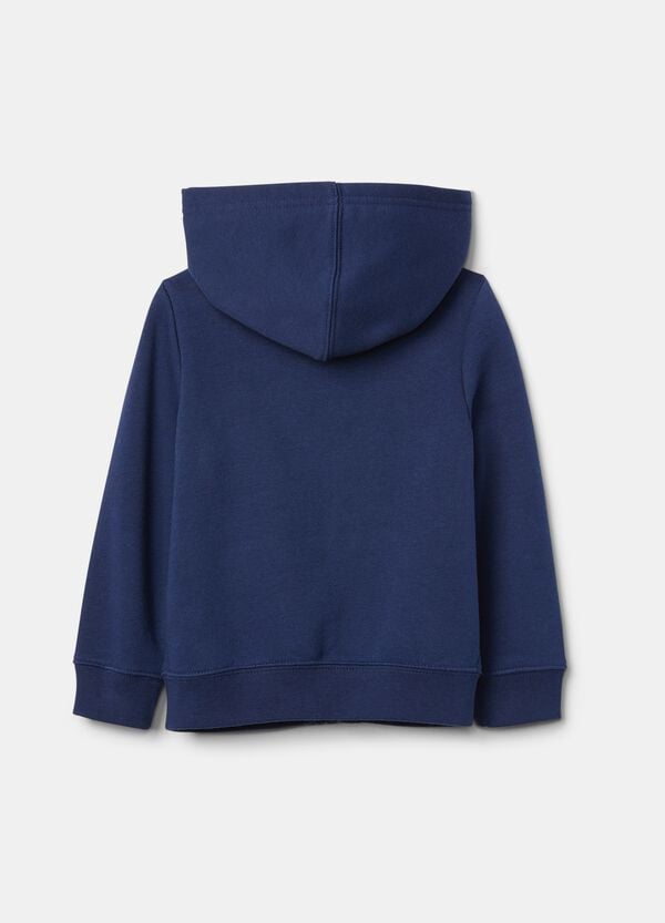 Ovs Full-zip Con Cappuccio E Patch Logo
