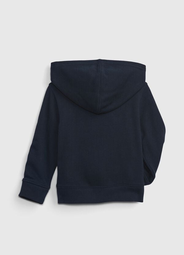 Ovs Full-zip Con Cappuccio E Patch Logo