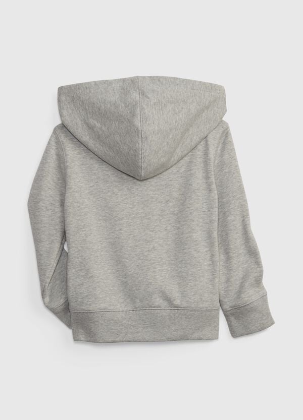 Ovs Full-zip Con Cappuccio E Patch Logo