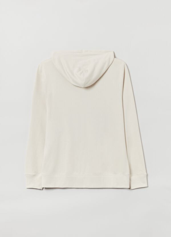 Ovs Full-zip Con Cappuccio E Ricamo Logo