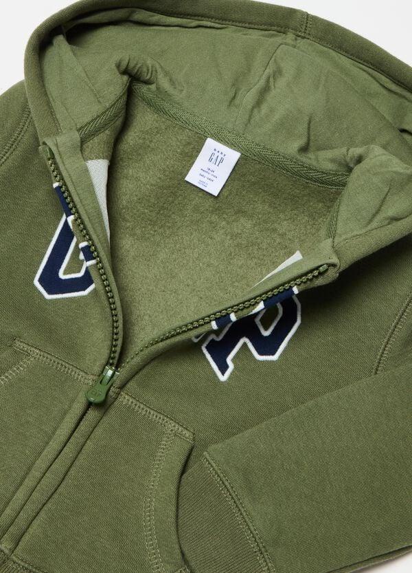Ovs Full-zip Con Cappuccio E Ricamo Logo