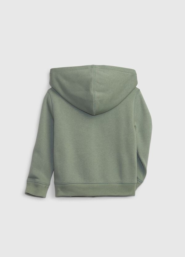 Ovs Full-zip Con Cappuccio E Ricamo Logo