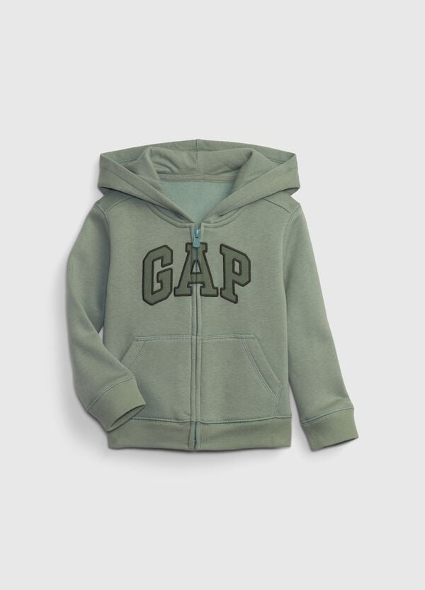 Ovs Full-zip con cappuccio e ricamo logo
