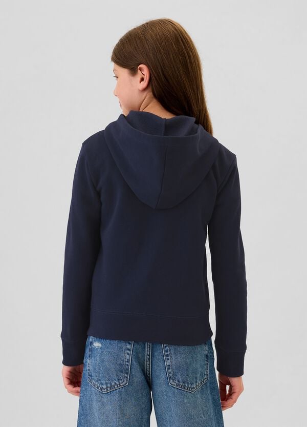 Ovs Full-zip Con Cappuccio E Ricamo Logo