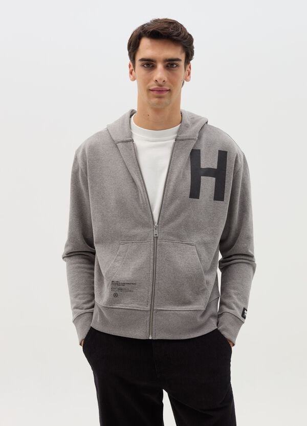 Ovs Full-zip Con Cappuccio E Stampa