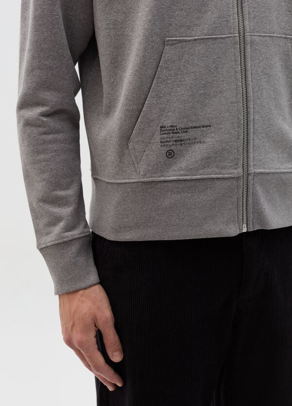 Ovs Full-zip Con Cappuccio E Stampa
