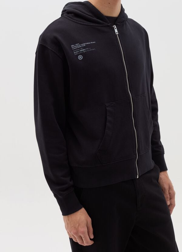 Ovs Full-zip Con Cappuccio E Stampa