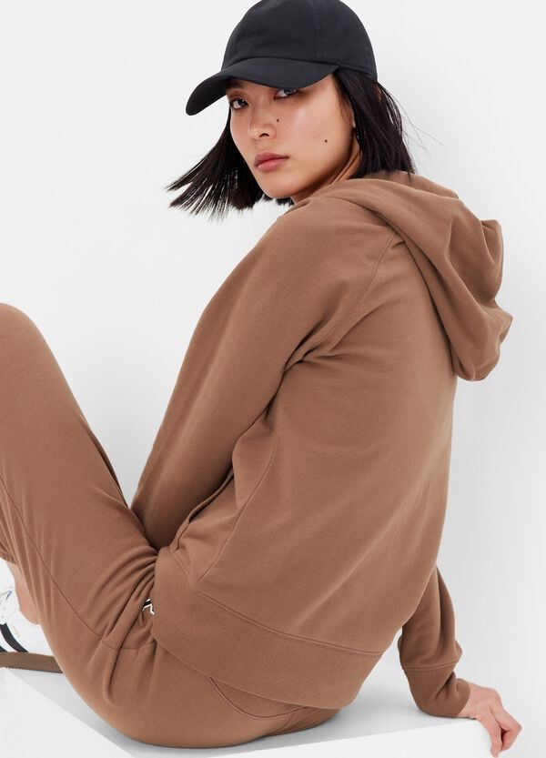 Ovs Full-zip Con Cappuccio E Stampa Logo