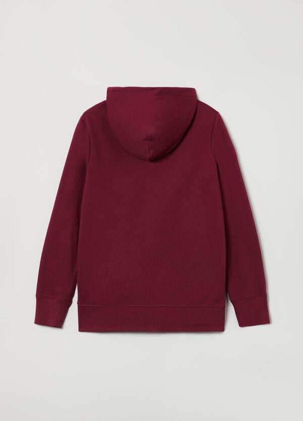 Ovs Full-zip Con Cappuccio E Stampa Logo