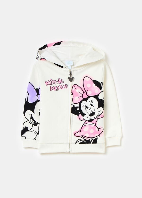 Ovs Full-zip con cappuccio e stampa Minnie