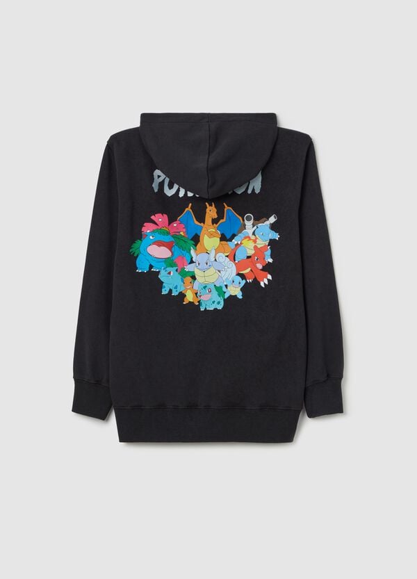 Ovs Full-zip Con Cappuccio E Stampa Pokémon
