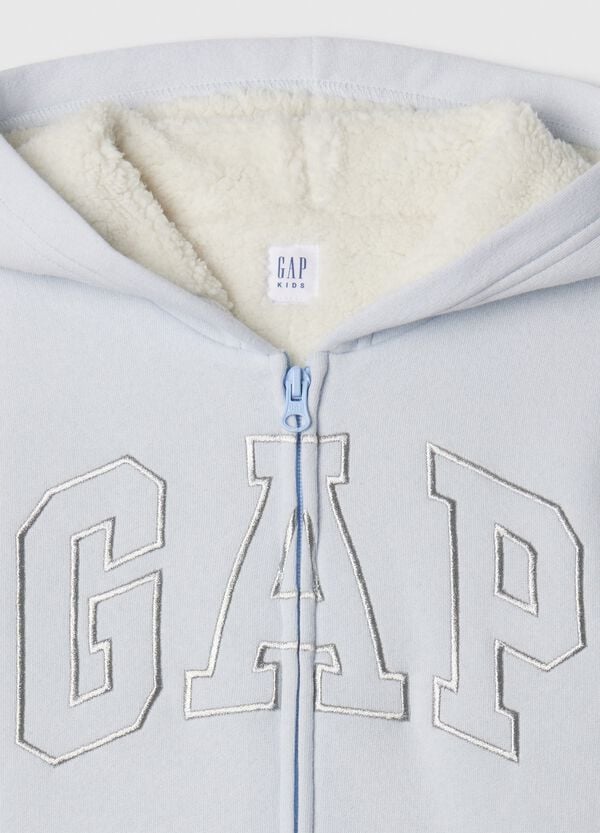 Ovs Full-zip Con Cappuccio Interno In Sherpa