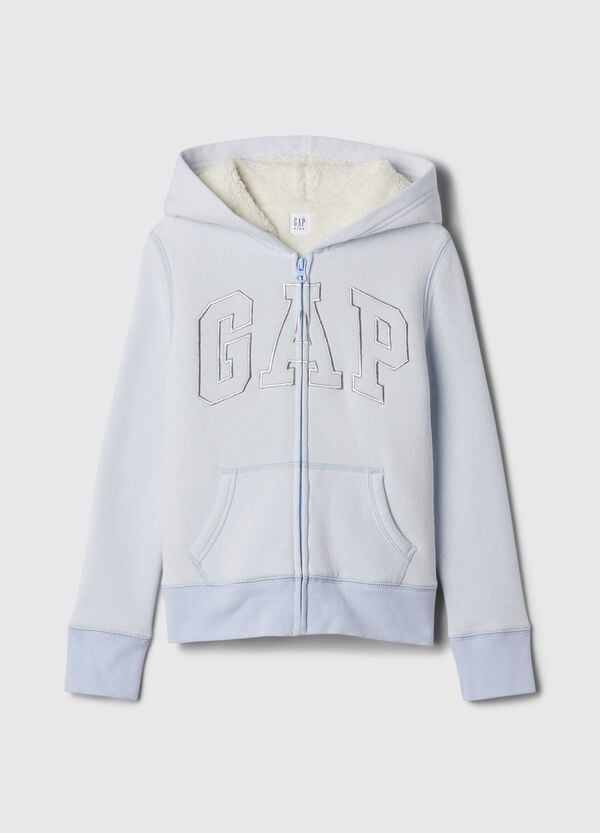 Ovs Full-zip con cappuccio interno in sherpa