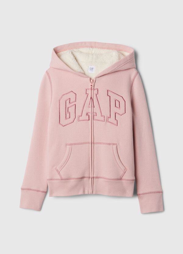 Ovs Full-zip con cappuccio interno in sherpa