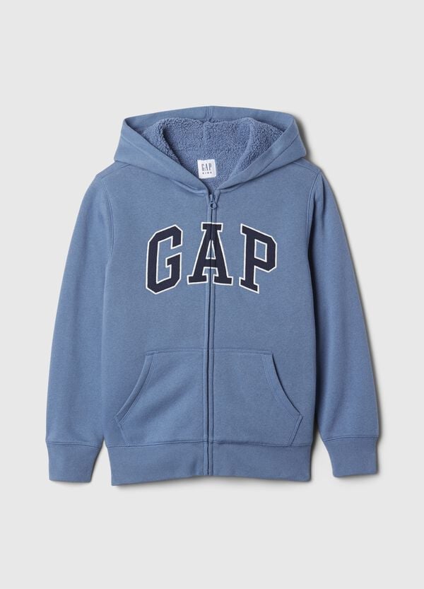 Ovs Full-zip con cappuccio interno in sherpa