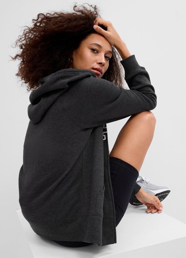 Ovs Full-zip Con Cappuccio Ricamo Logo