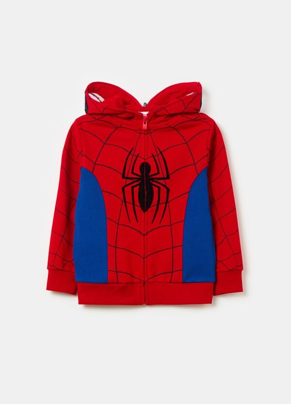 Ovs Full-zip con cappuccio stampa Spider-Man