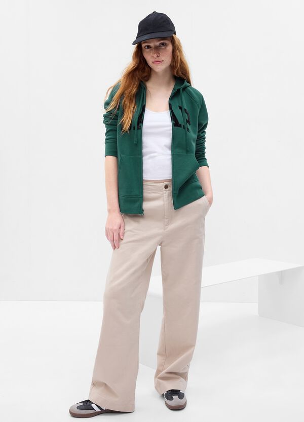 Ovs Full-zip Con Maniche Raglan Ricamo Logo